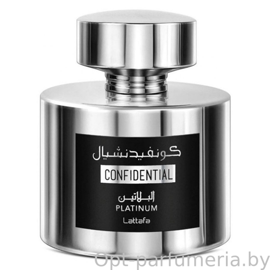 Lattafa Confidential Platinum For Men edp 100 ml