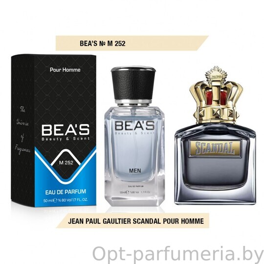 Beas M252 Jean Paul Gaultier Scandal Pour Homme edp 50 ml