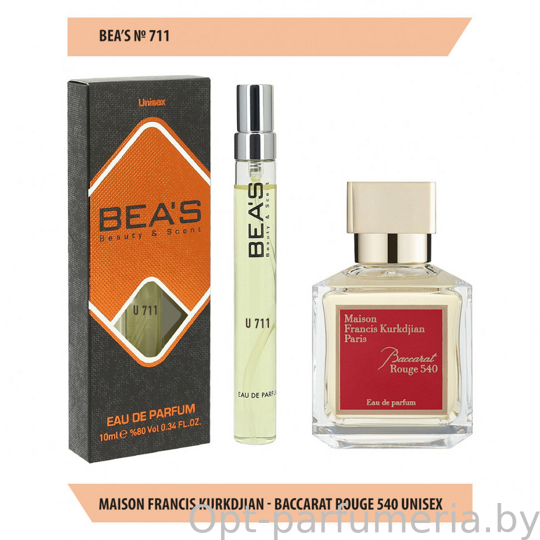 Компактный парфюм Beas U 711 Maison Francis Kurkdijan Baccarat Rouge 540 unisex 10 ml