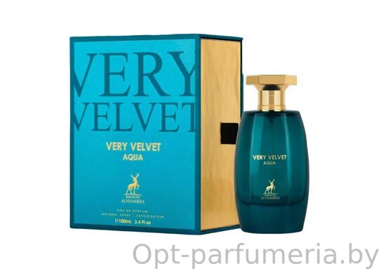 Maison Alhambra Very Velvet Aqua For Women edp 100 ml
