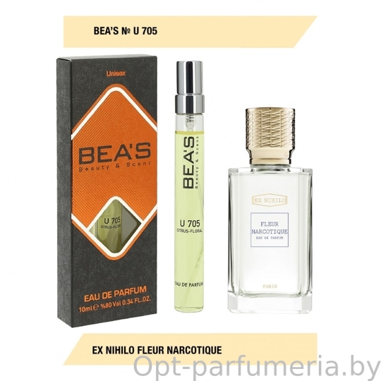 Компактный парфюм Beas U 705 Ex Nihilo Fleur Narcotique unisex 10 ml