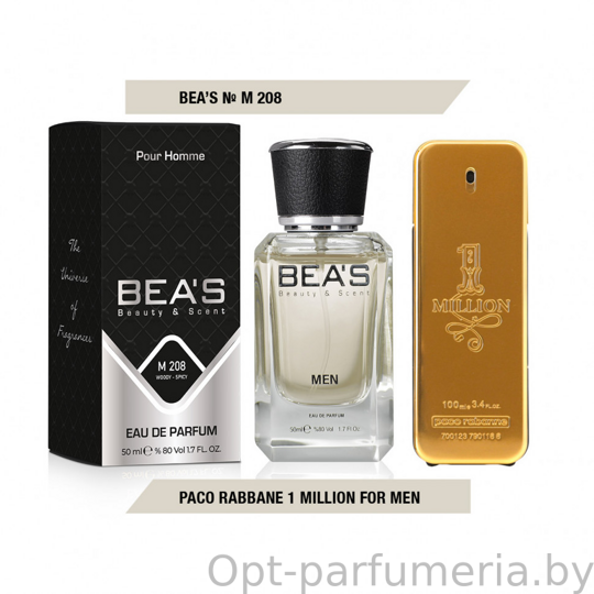 Beas M208 Paco Rabanne 1 Million Men edp 50 ml