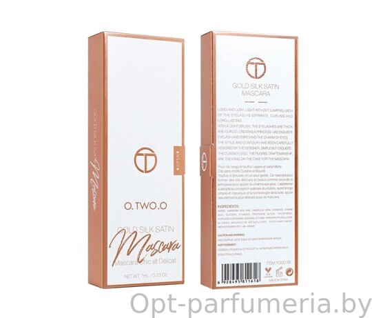 Тушь для ресниц O.TWO.O №В  7 ml (арт.YG001)(силиконовая кисточка)