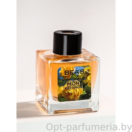 Ароматический диффузор с палочками Beas Peony - Пион - 50 ml