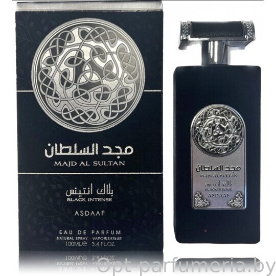 Asdaaf Majd Al Sultan Black Intense For Men edp 100 ml