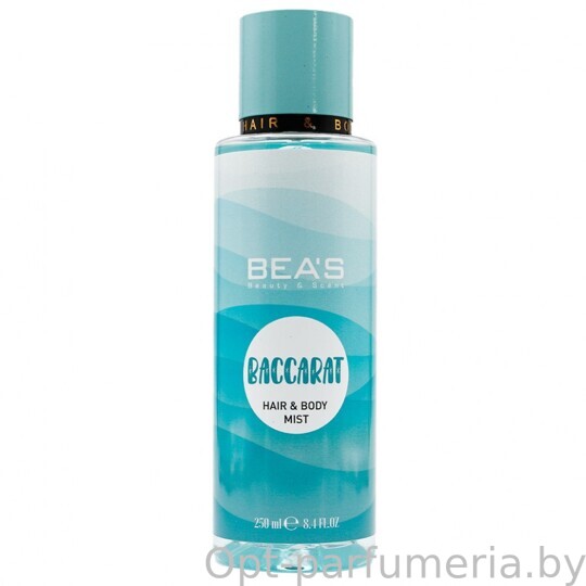 Мист для тела и волос Beas Body & Hair Baccarat (Maison Francis Kurkdjian Baccarat Rouge 540) 250 ml