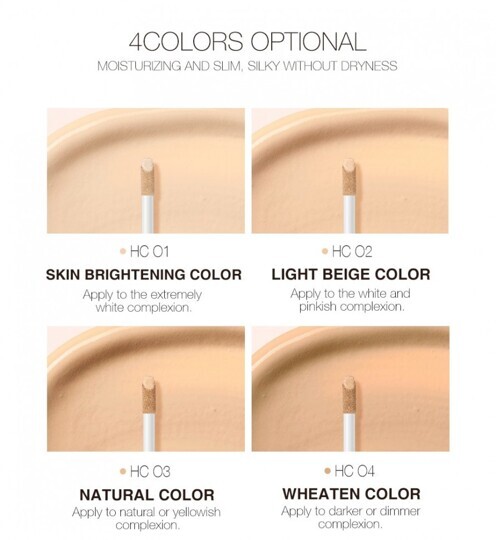 Консилер O.TWO.O High coverage liquid concealer №03 Honey 5.5g (арт.9998)