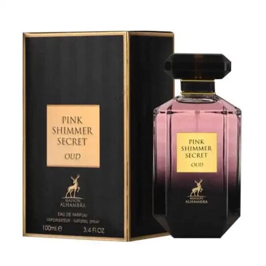 Maison Alhambra Pink Shimmer Secret Oud For Women edp 100 ml