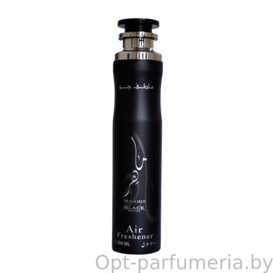 Освежитель Lattafa Maahir Black 300 ml