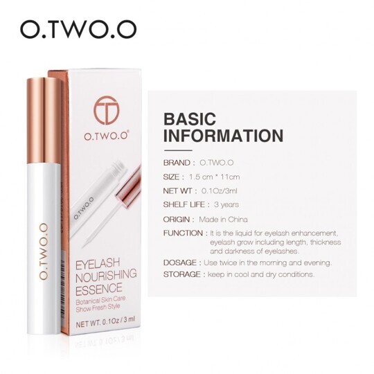 Сыворотка для ресниц O.TWO.O Eyelash Nourishing Essece 3 ml (арт.9132)