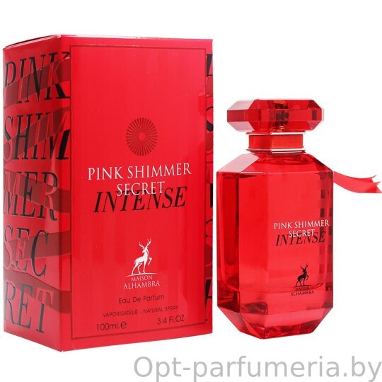 Maison Alhambra Pink Shimmer Secret Intense For Women edp 100 ml