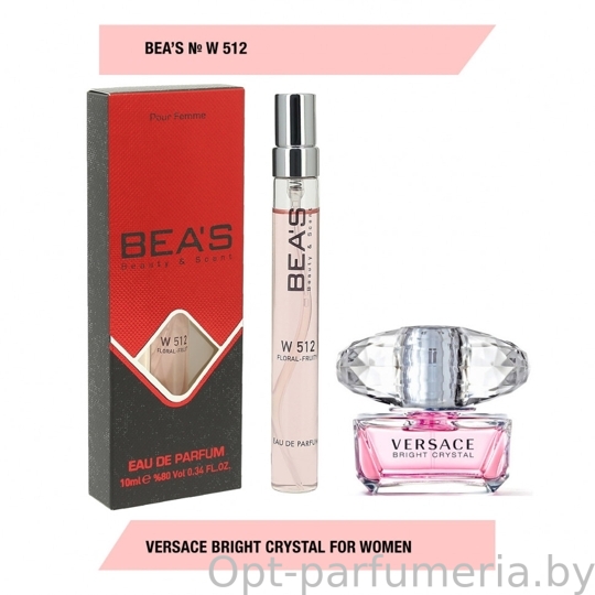 Компактный парфюм Beas W 512 Versace Bright Crystal for women 10 ml