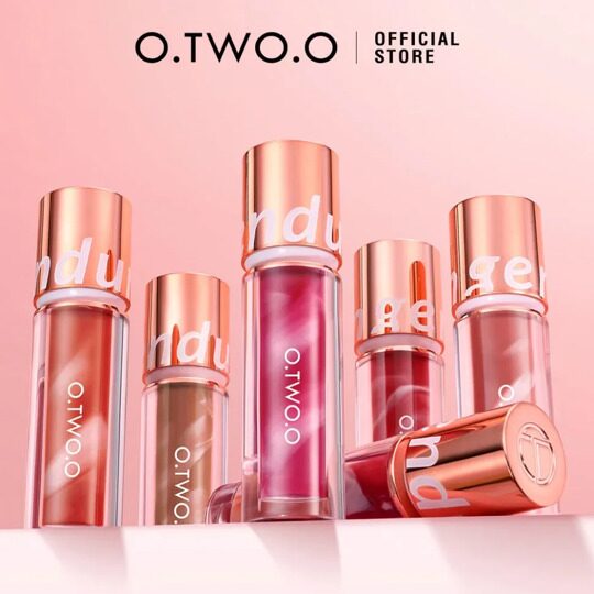 Водостойкая матовая помада O.TWO.O New Trending Lip Gloss Marbling Water Proof Matt Finish Lip Stick SC057 №10 Темно-ягодный