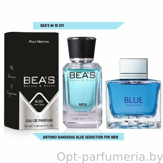 Beas M201 Antonio Banderas Blue Seduction Men edp 50 ml