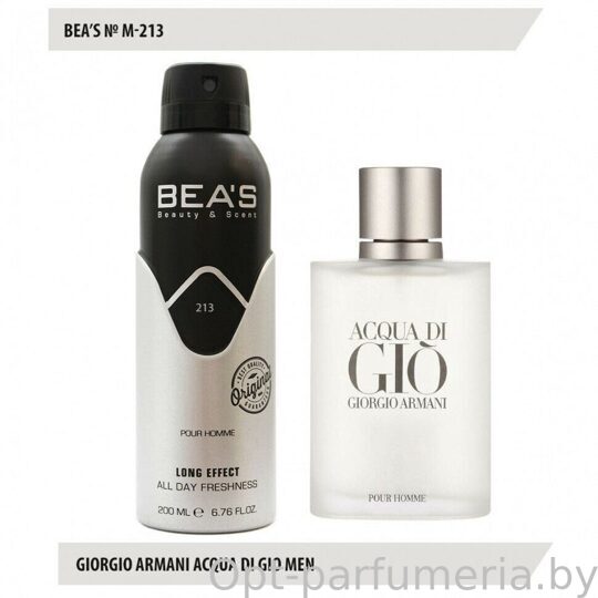 Дезодорант Beas Giorgio Armani Acqua Di Gio For Men 200 мл арт.M 213