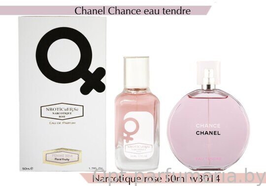 NARKOTIC ROSE & VIP (CHANEL CHANCE EAU TENDRE) 50ml Артикул: 3014-50