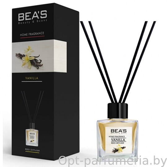 Ароматический диффузор с палочками Beas Vanilla - Ванила - 50 ml