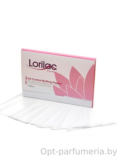 Матирующие салфетки для лица Lorilac Oil-Control Blotting Papers 100шт C016